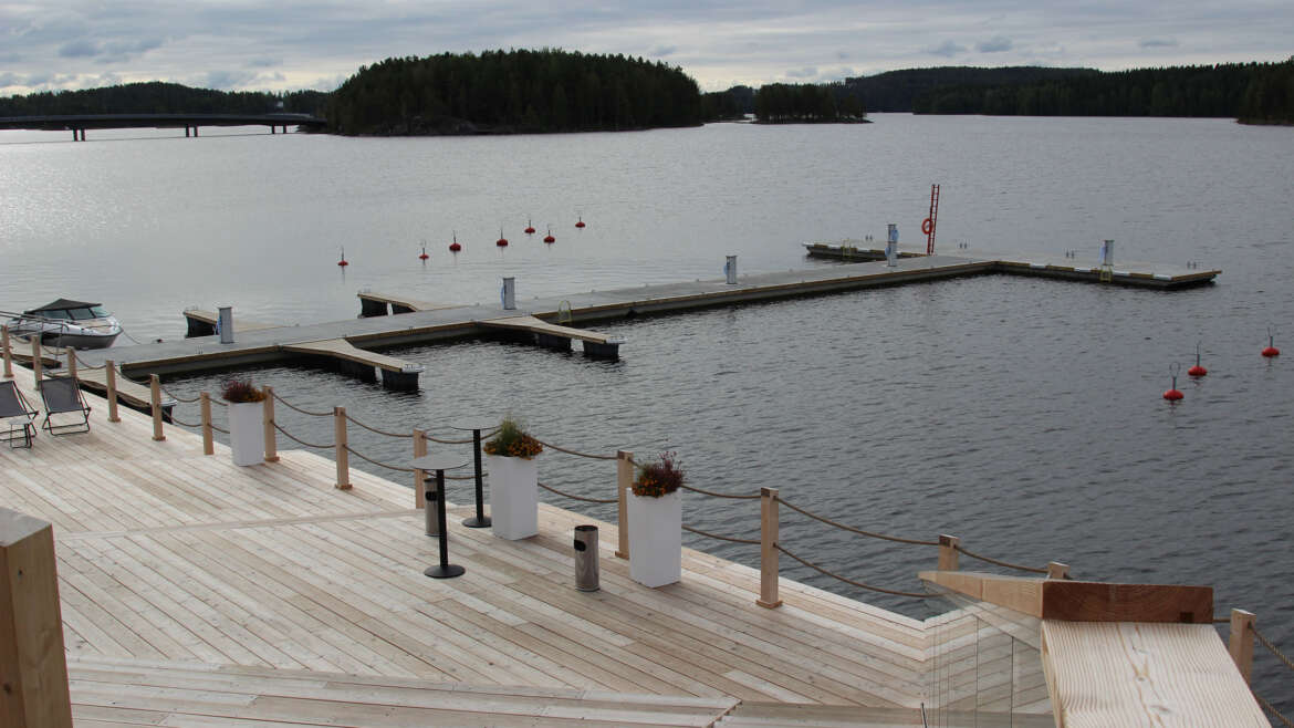 Kuopio, Matkakeskus Saanan vierasvenesatama