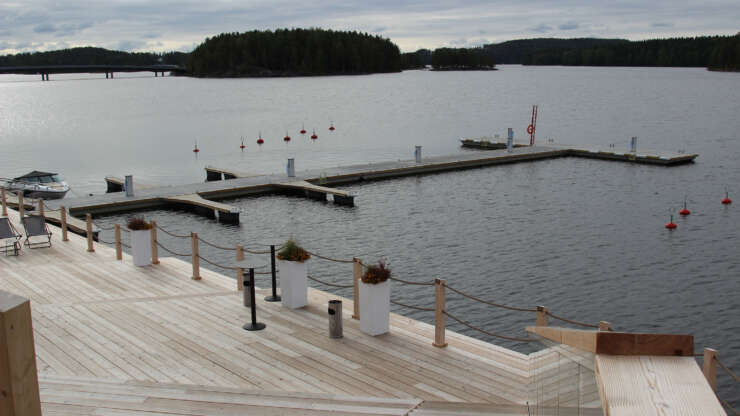 Kuopio, Matkakeskus Saanan vierasvenesatama