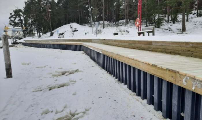 Raision pienvenesatama, kulkulaituri