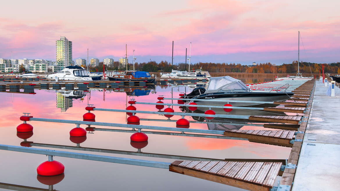 Turku, Hirvensalon Lauttarannan venesatama
